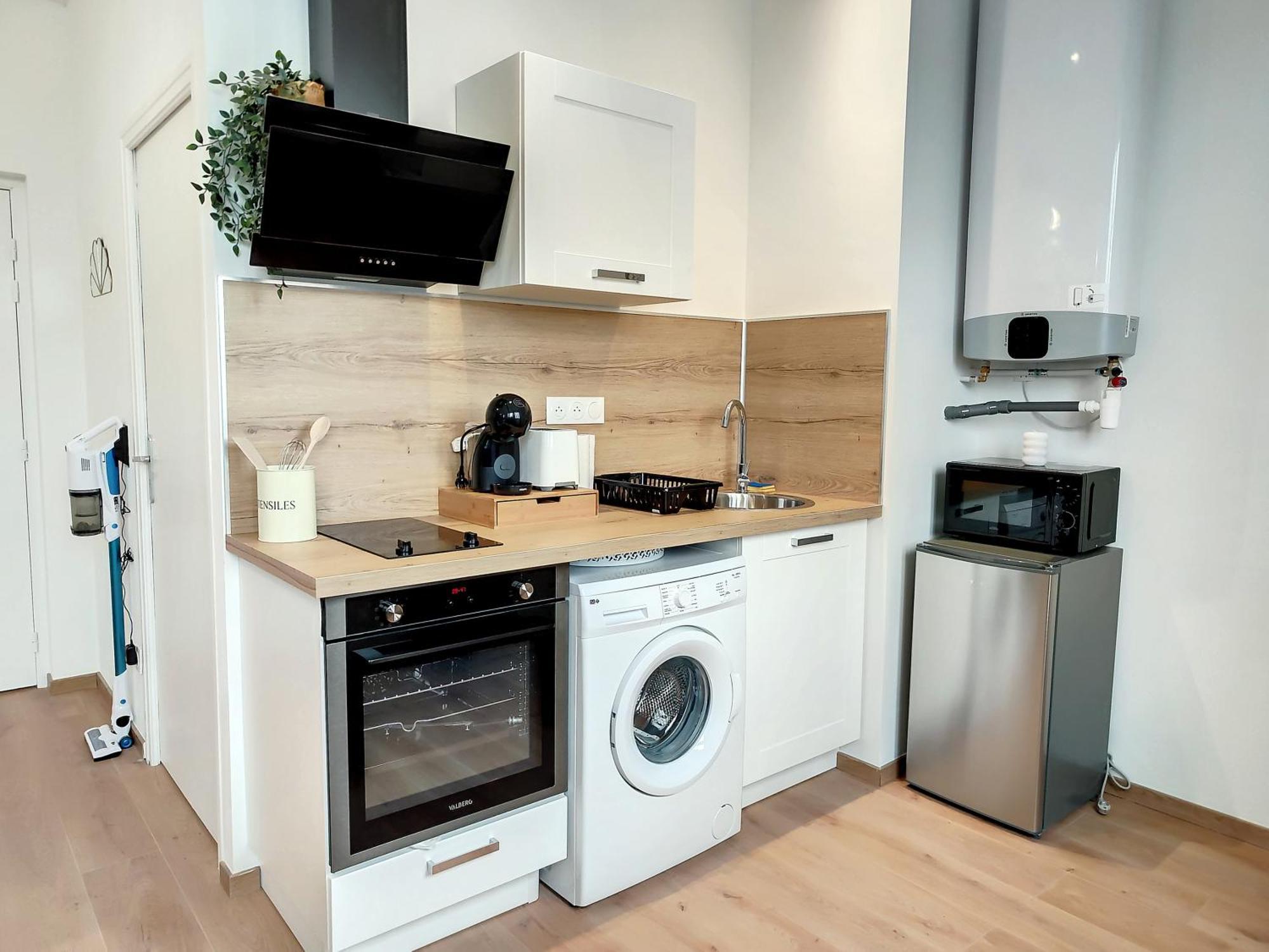 Le Fleur De Cerisier - Zmn Conciergerie Appartement Saint-Quentin  Buitenkant foto