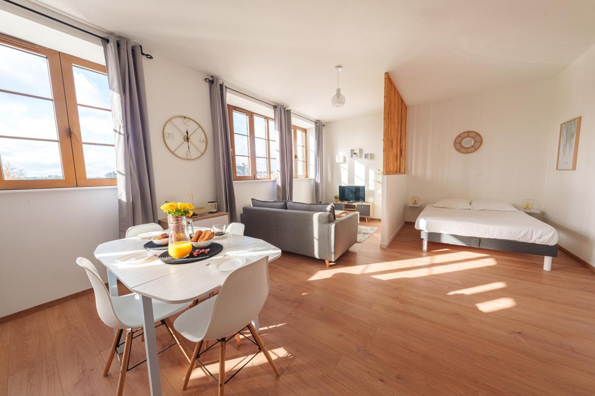 Le Fleur De Cerisier - Zmn Conciergerie Appartement Saint-Quentin  Buitenkant foto